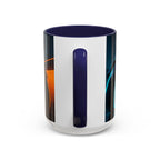 Tron Ceramic Mug. Tron Coffee Cup