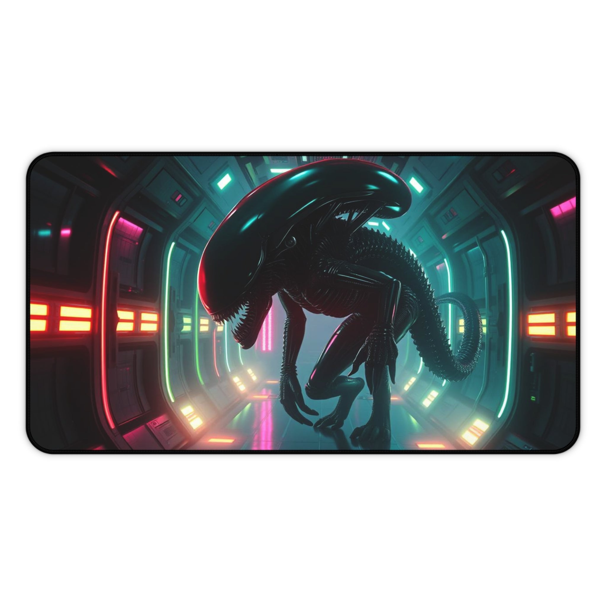 Aliens Desk Mat, Sci-Fi Extra Mouse Pad, Keyboard Mat, Desk Pad, Gaming Desk Pad, Mousemat, Deskmat Deskpad