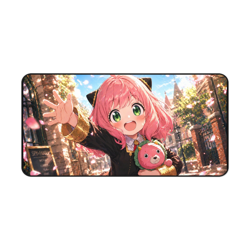 Anya Forger Cute Anime Desk Mat Mouse Pad