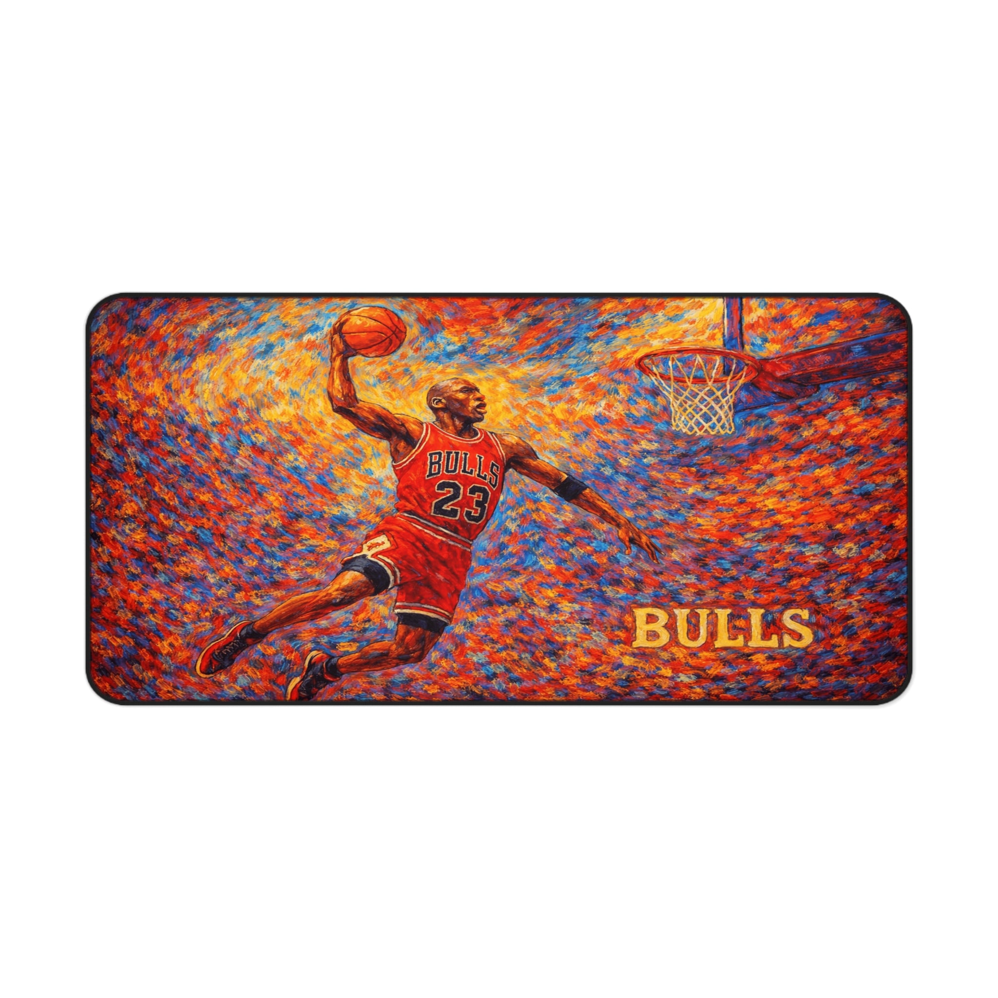 Michael Jordan Desk Mat, Colorful Non-Slip Mouse Pad for Office & Gaming