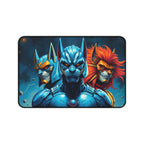 Galactic Cats Desk Mat, Premium Mouse Pad