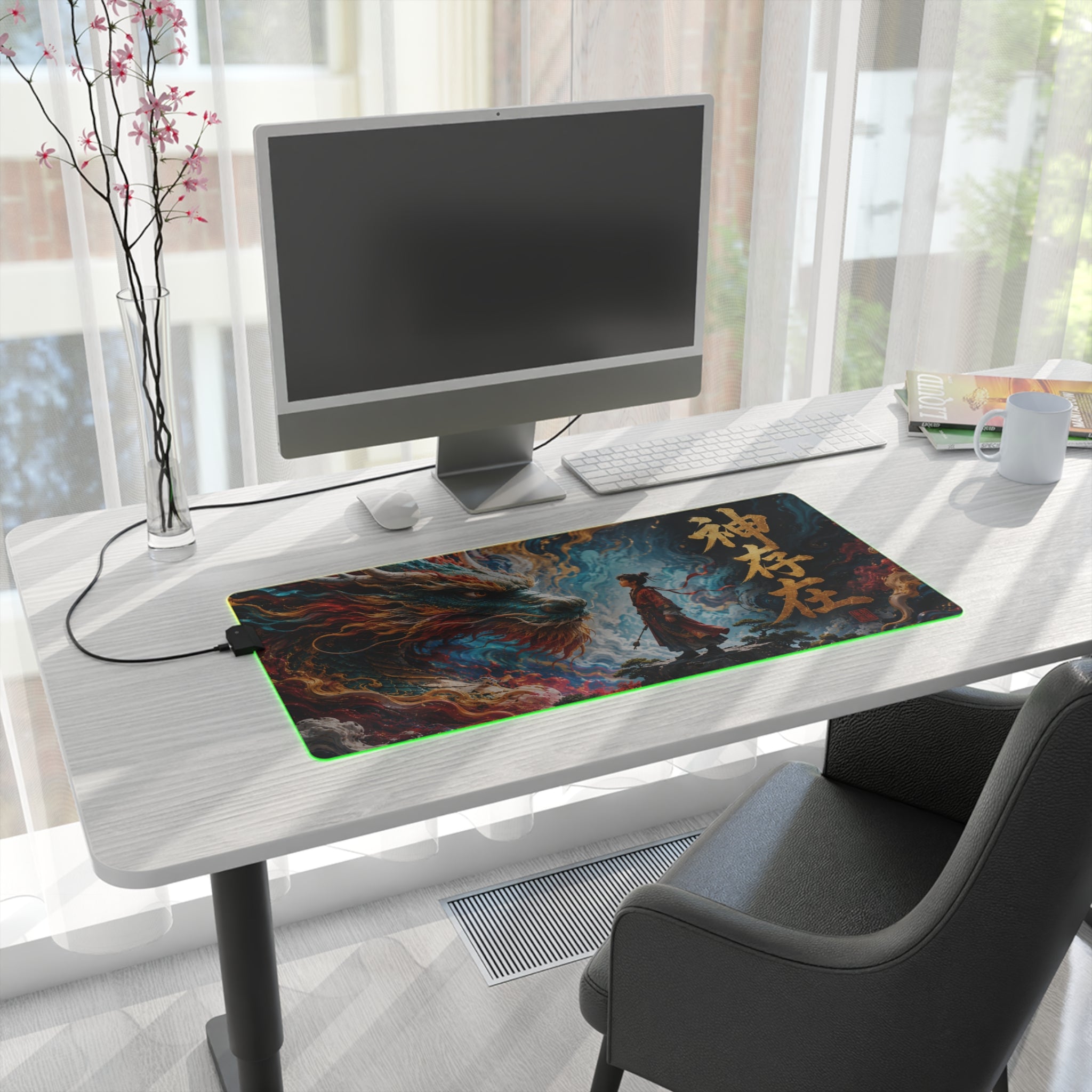 Epic Dragon RGB LED Gaming Mouse Pad