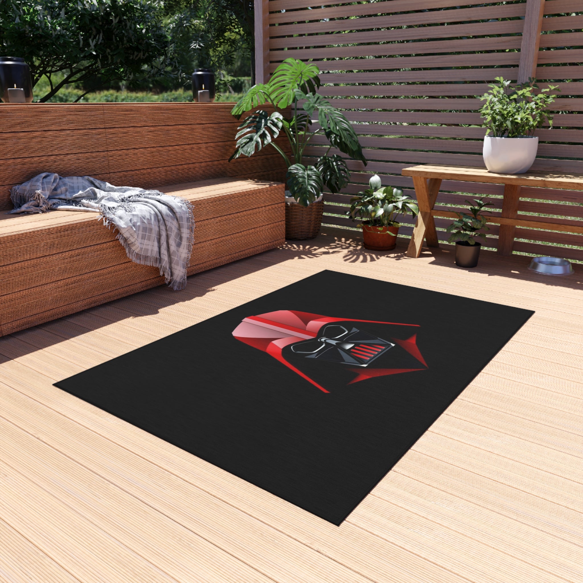 Darth Vader Rug, Star Wars Carpet for Gamers & Sci-Fi Fans