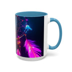 Dreamcatchers Ceramic Mug, Colorful Interior, Microwave and Dishwasher Safe