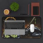 Tattooed Anime Samurai Desk Mat & Gaming Mouse Pad
