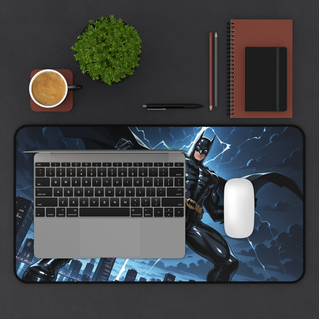 Batman Desk Mat, Gaming Mouse Pad, Superhero Playmat with Vibrant Print