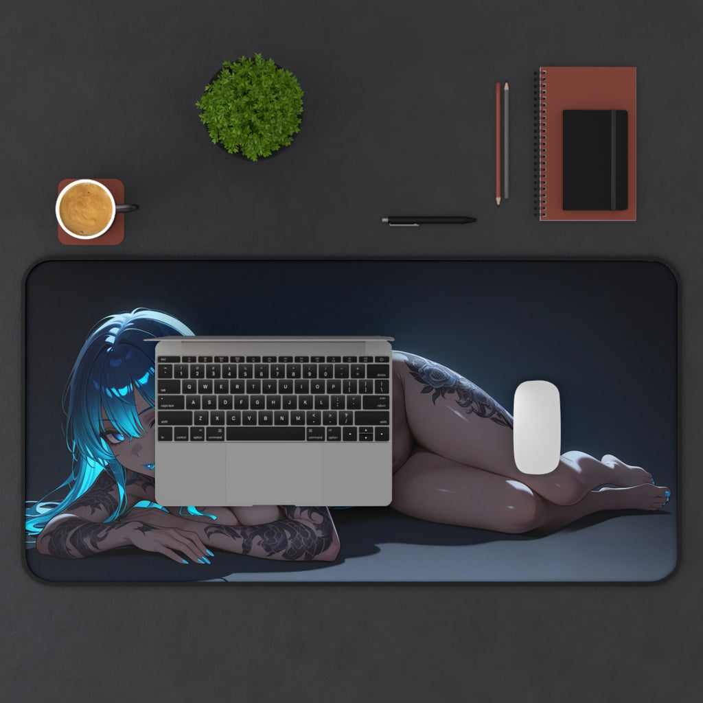 Anime Waifu Desk Mat, Sexy Girl Desk Pad, Play Mat for Gaming Setup