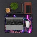 Premium Anime Waifu Desk Mat with Non-Slip Base