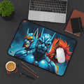 Galactic Cats Desk Mat, Premium Mouse Pad