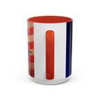 Patriotic Eagle & Flag Coffee Mug, American Coffee Tea Cup, American Kitchen Decor