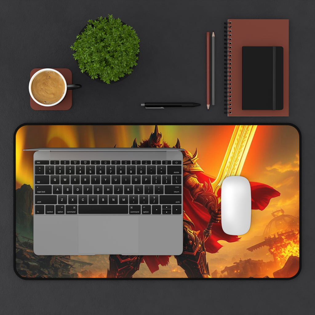 Epic Warrior Varkyn Desk Mat, Non-Slip Neoprene Gaming & Office Mouse Pad