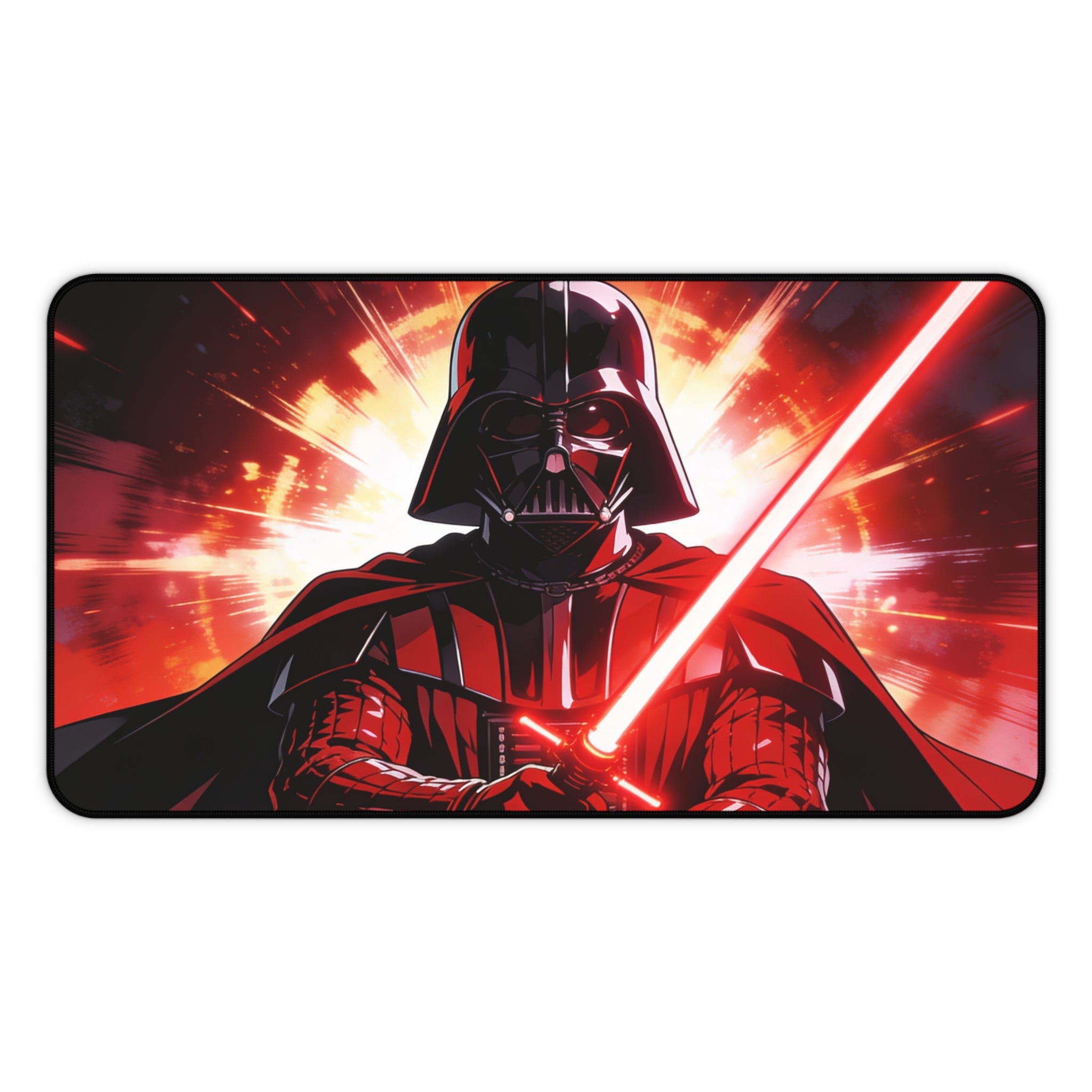 Darth Vader Desk Mat, Star Wars Gaming Mouse Pad with Non-Slip Base