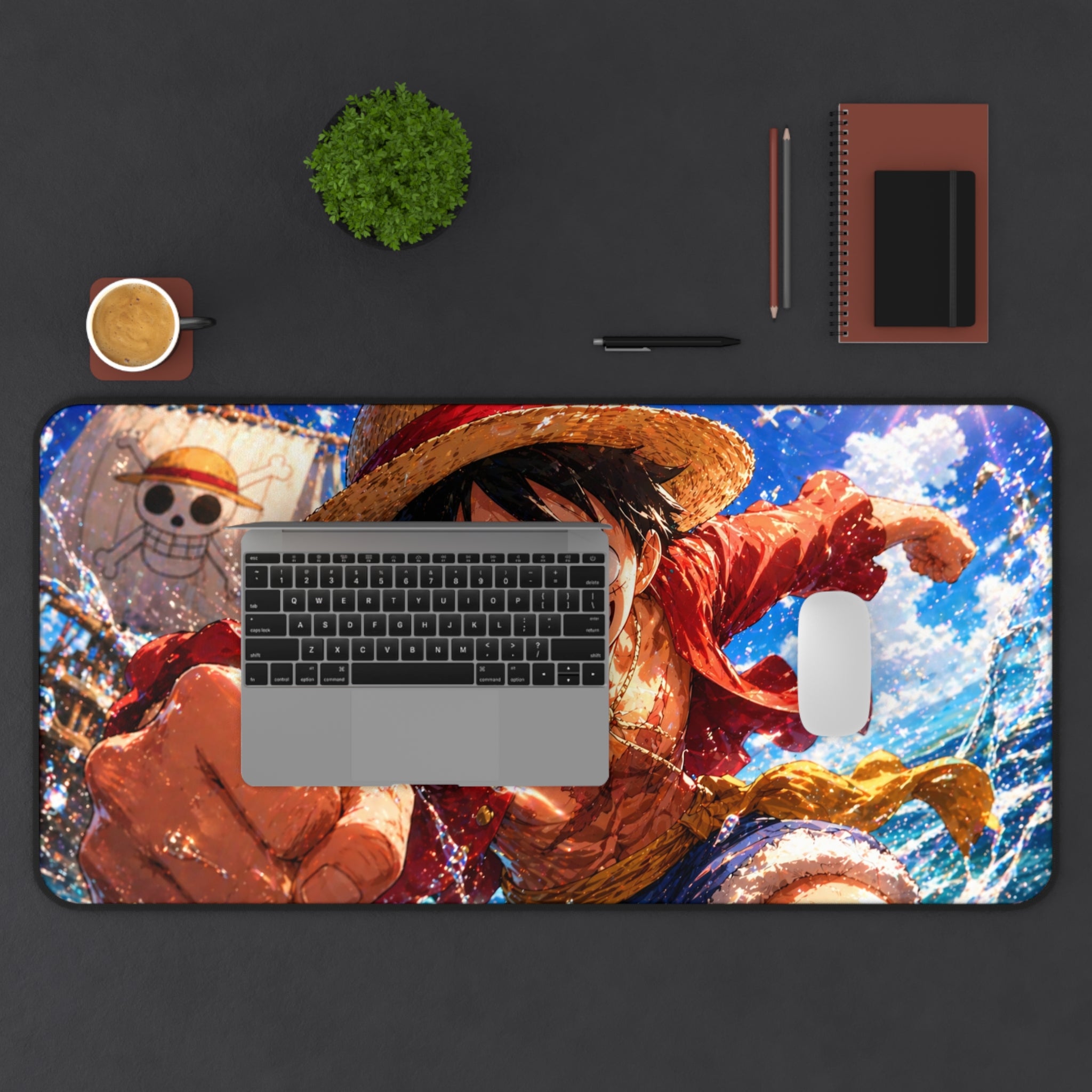Monkey D Luffy Anime Desk Mat Gaming Mouse Pad