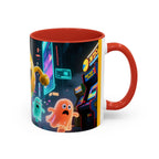Pac-Man Mug, Colorful Ceramic Cup