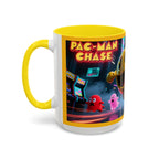 Pac-Man Mug, Colorful Ceramic Cup