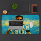 Lionel Messi Desk Mat, Vibrant, Durable, Non-Slip Surface for Work & Gaming