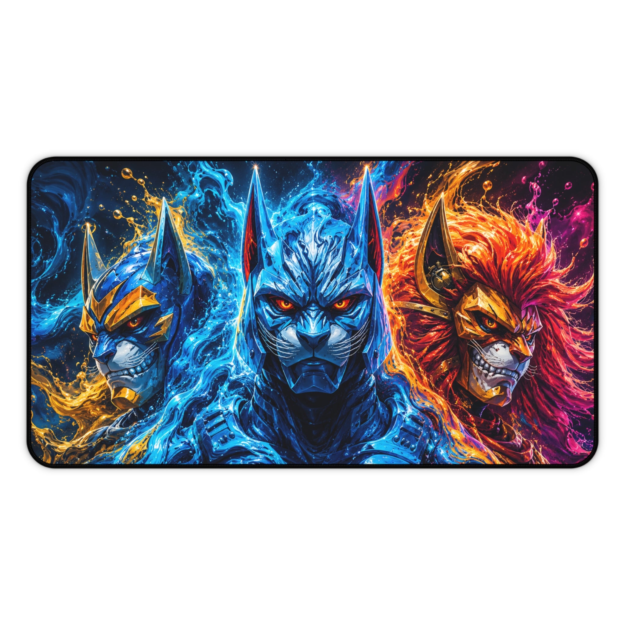 Galactic Cats Gaming Desk Mat