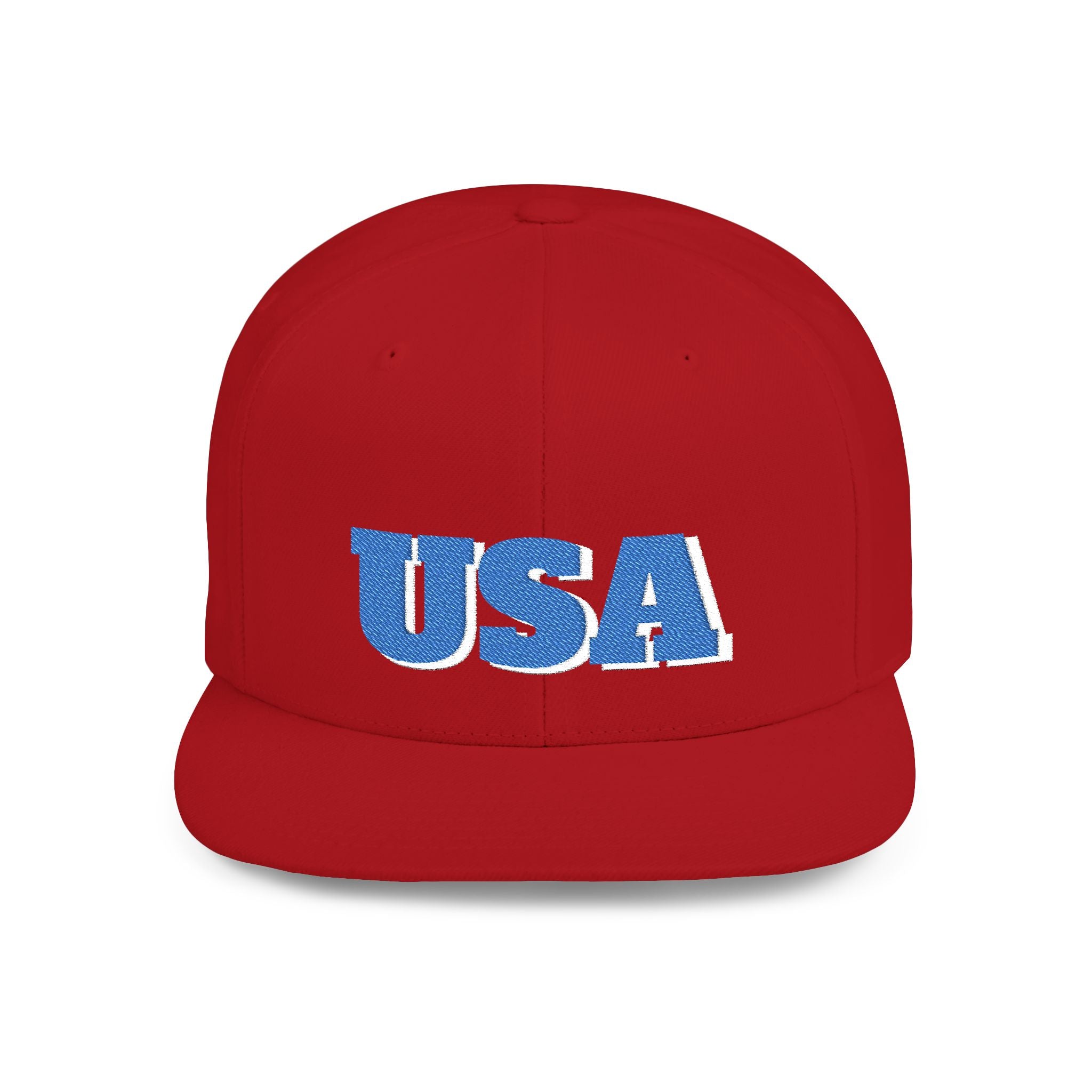 USA Flat Bill Snapback, USA Hat