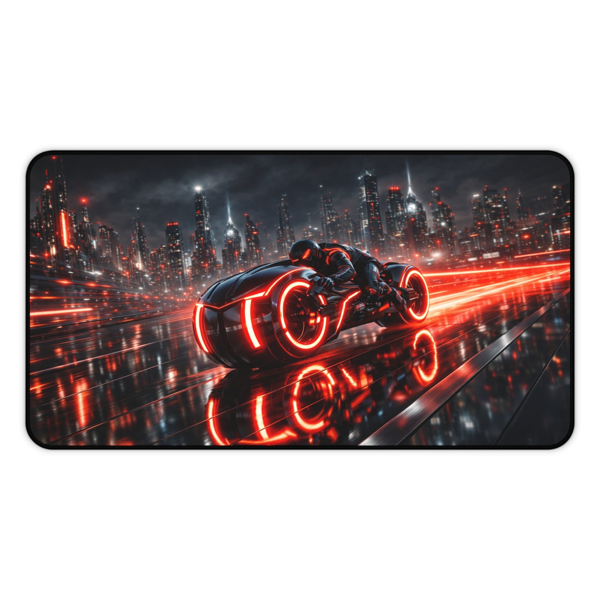 Tron Lightcycle Mouse Pad, Lightcycle Desk Mat
