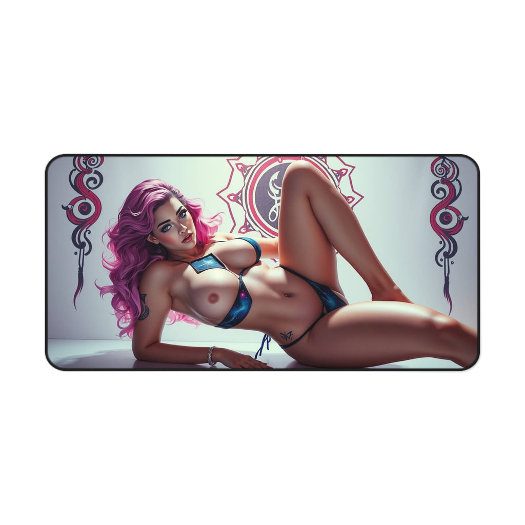 Sensual Girl Mouse Pad, Sexy Girl Desk Mat