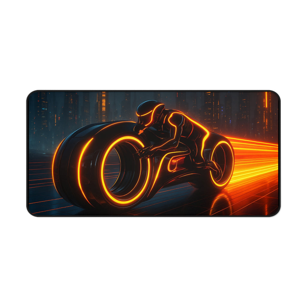 Tron Gaming Desk Mat - Tron Gaming Mouse Pad - Tron Legacy Style