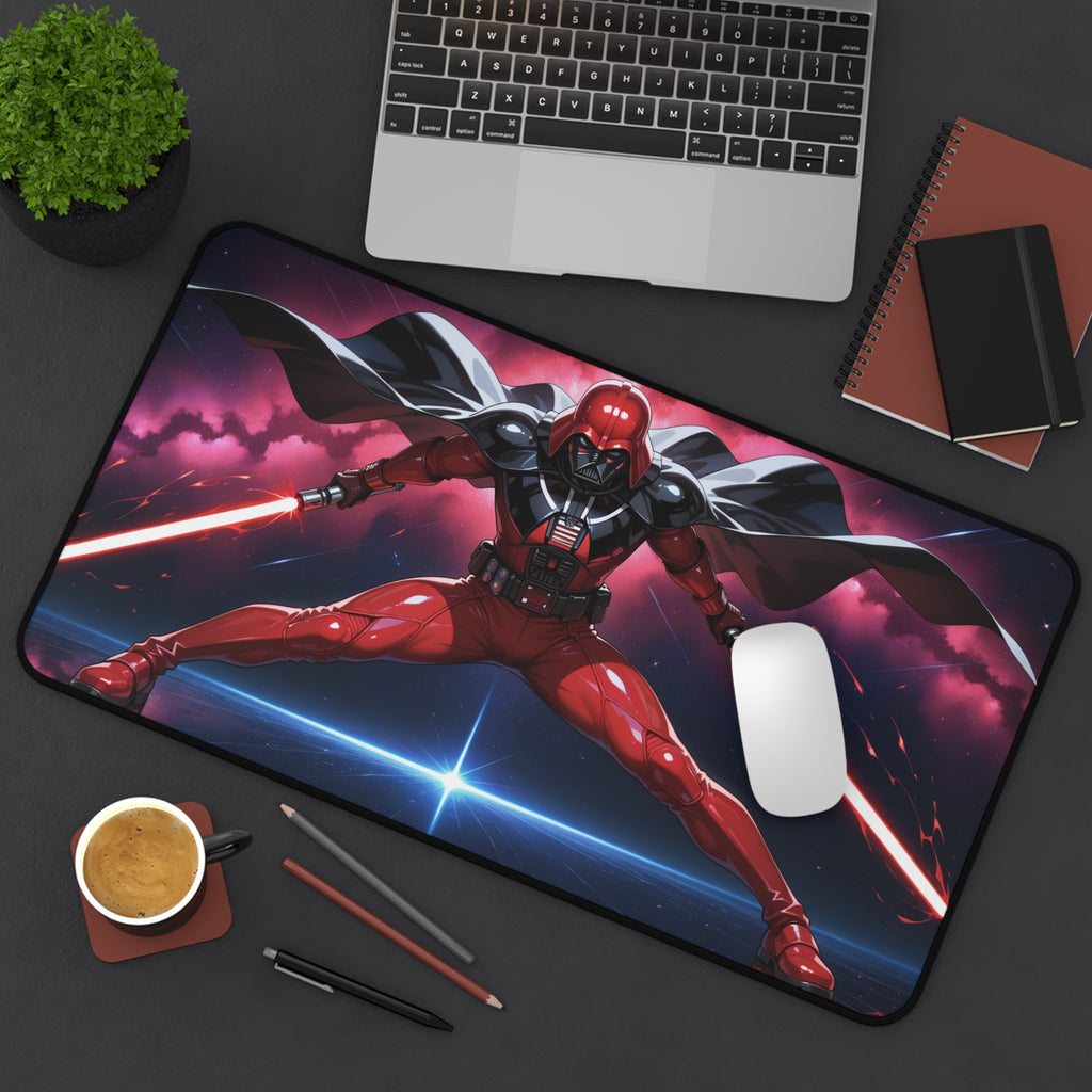Darth Vader Anime Desk Mat, Star Wars Gaming Mouse Pad with Non-Slip Base