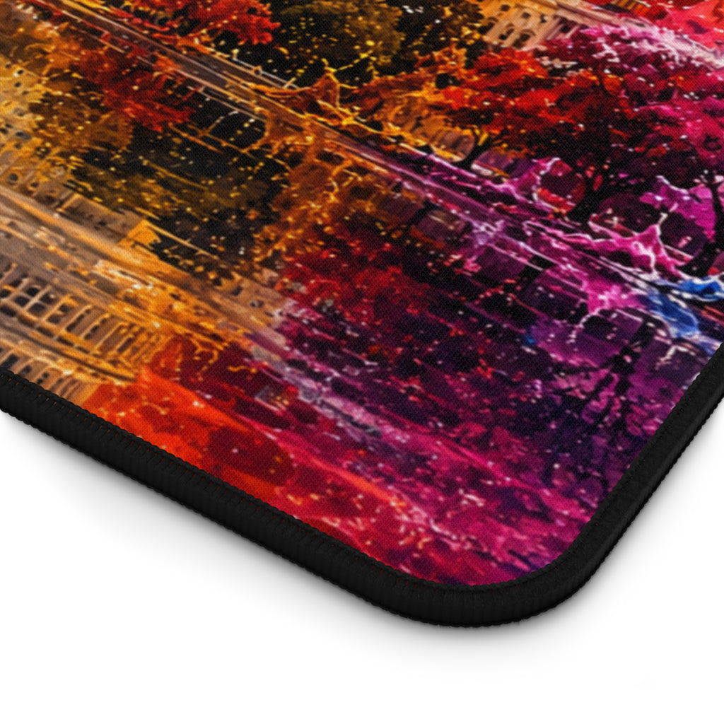 Washington D.C. Skyline Desk Mat — Colorful Capitol & Monument Mouse Pad