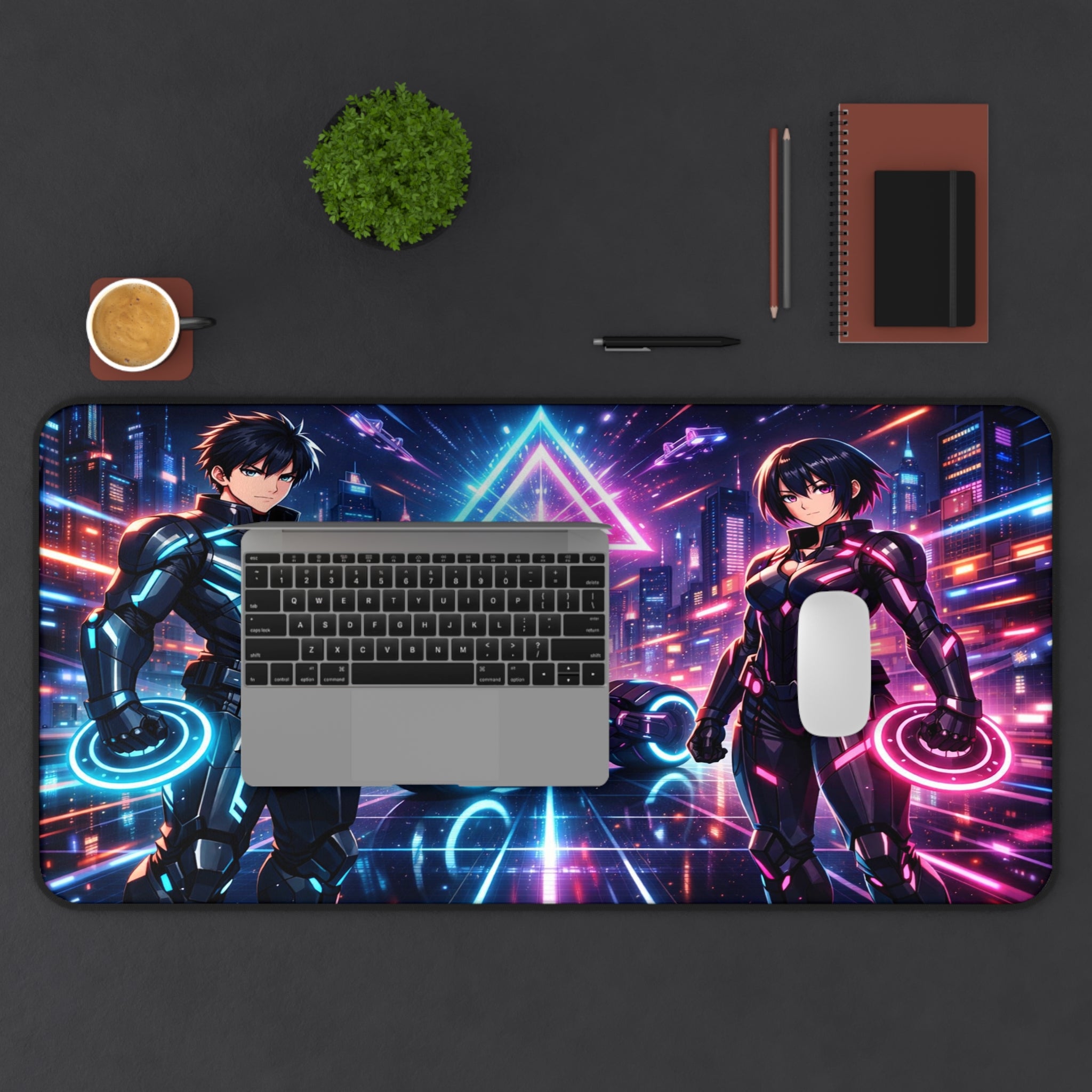 Tron Anime Desk Mat - Tron Gaming Mouse Pad