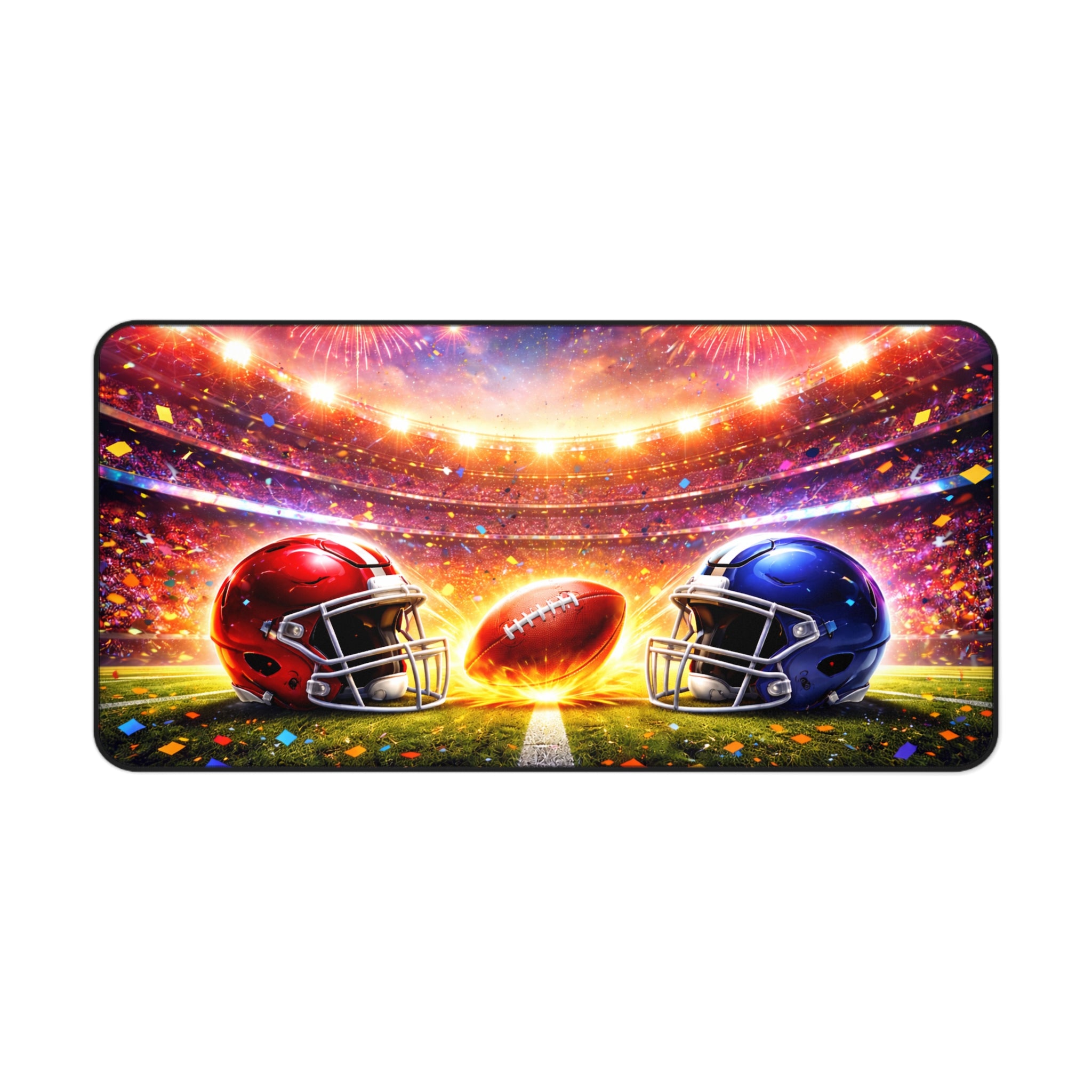 Super Bowl NFL Desk Mat Gaming Mouse Pad, Non-Slip Neoprene Desk Pad Gift