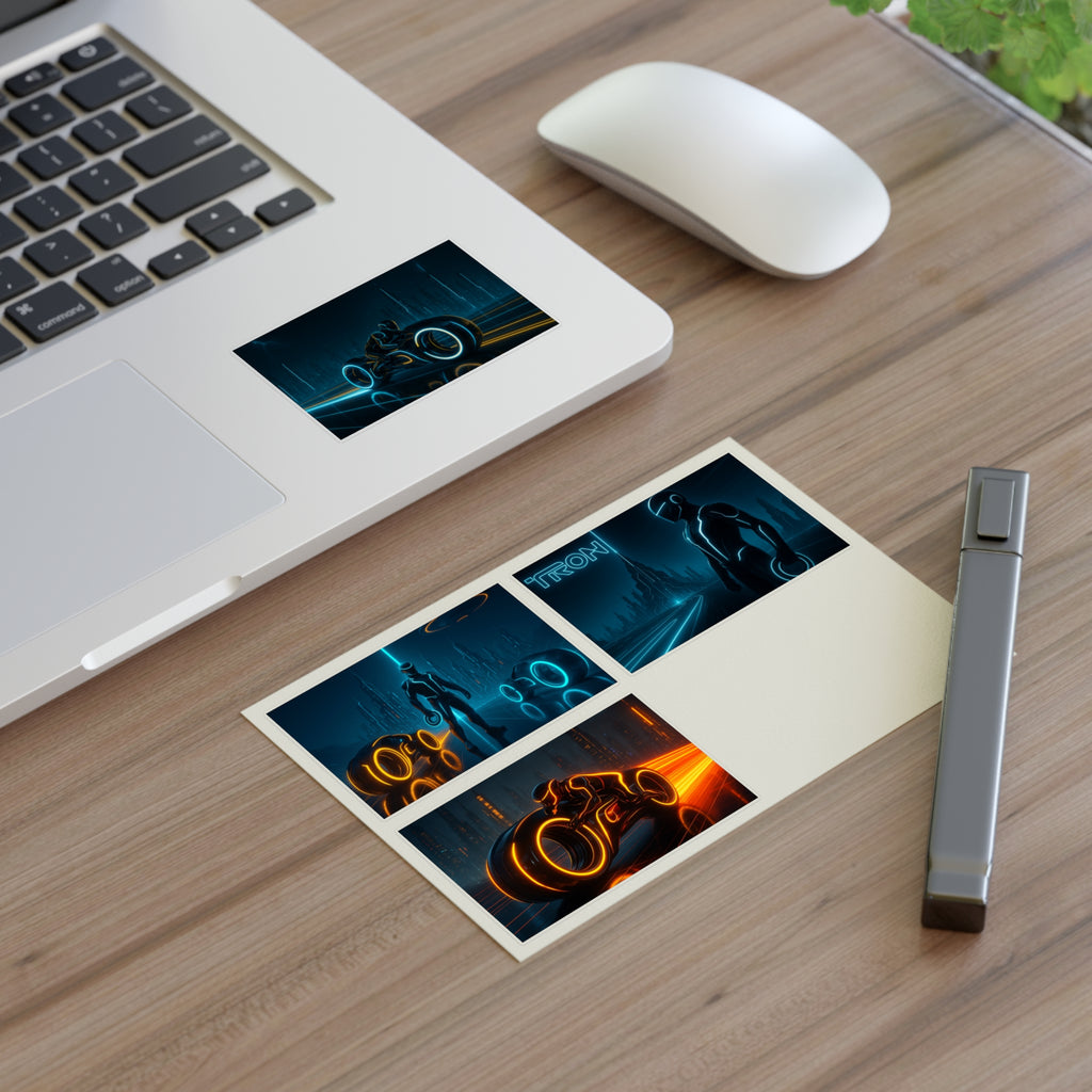 Tron Kiss-Cut Vinyl Decals, Tron Stickers