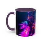 Dreamcatchers Ceramic Mug, Colorful Interior, Microwave and Dishwasher Safe