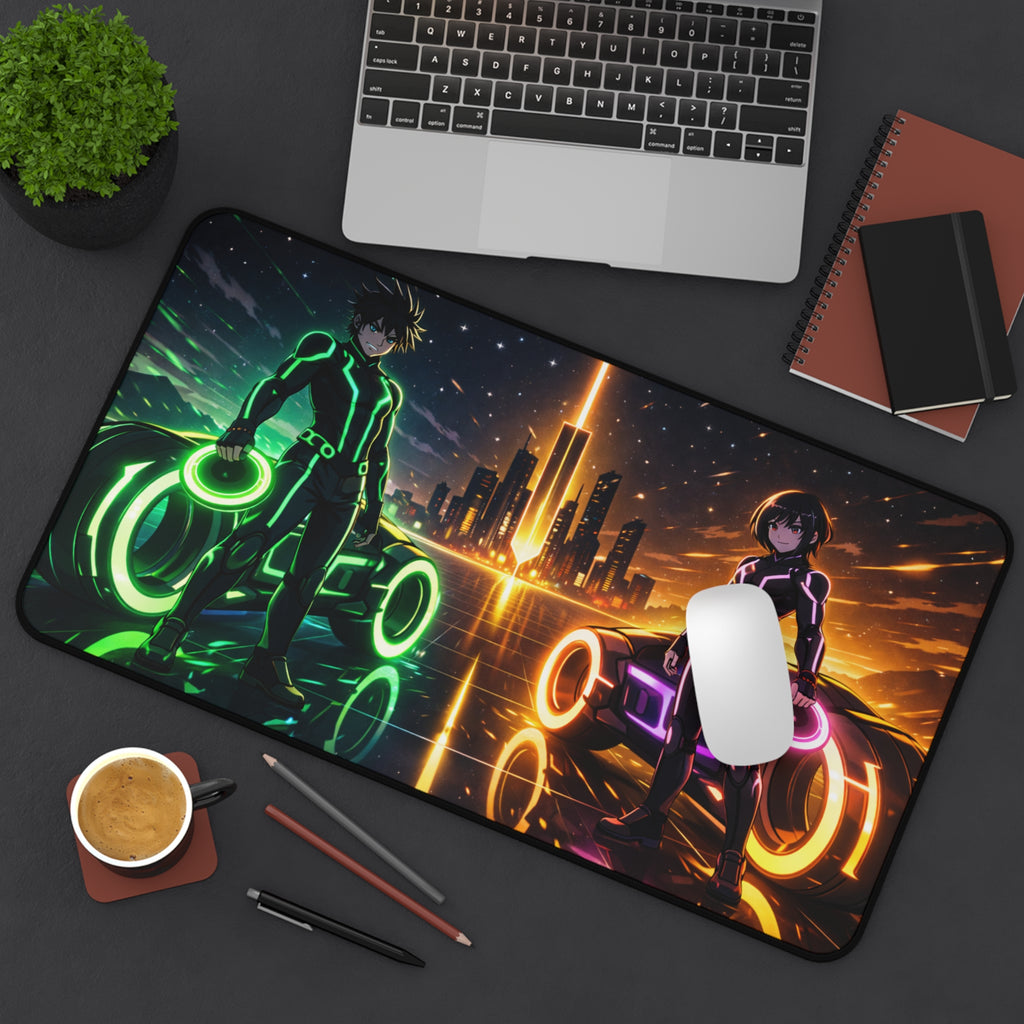 Tron Anime Desk Mat - Tron Gaming Mouse Pad