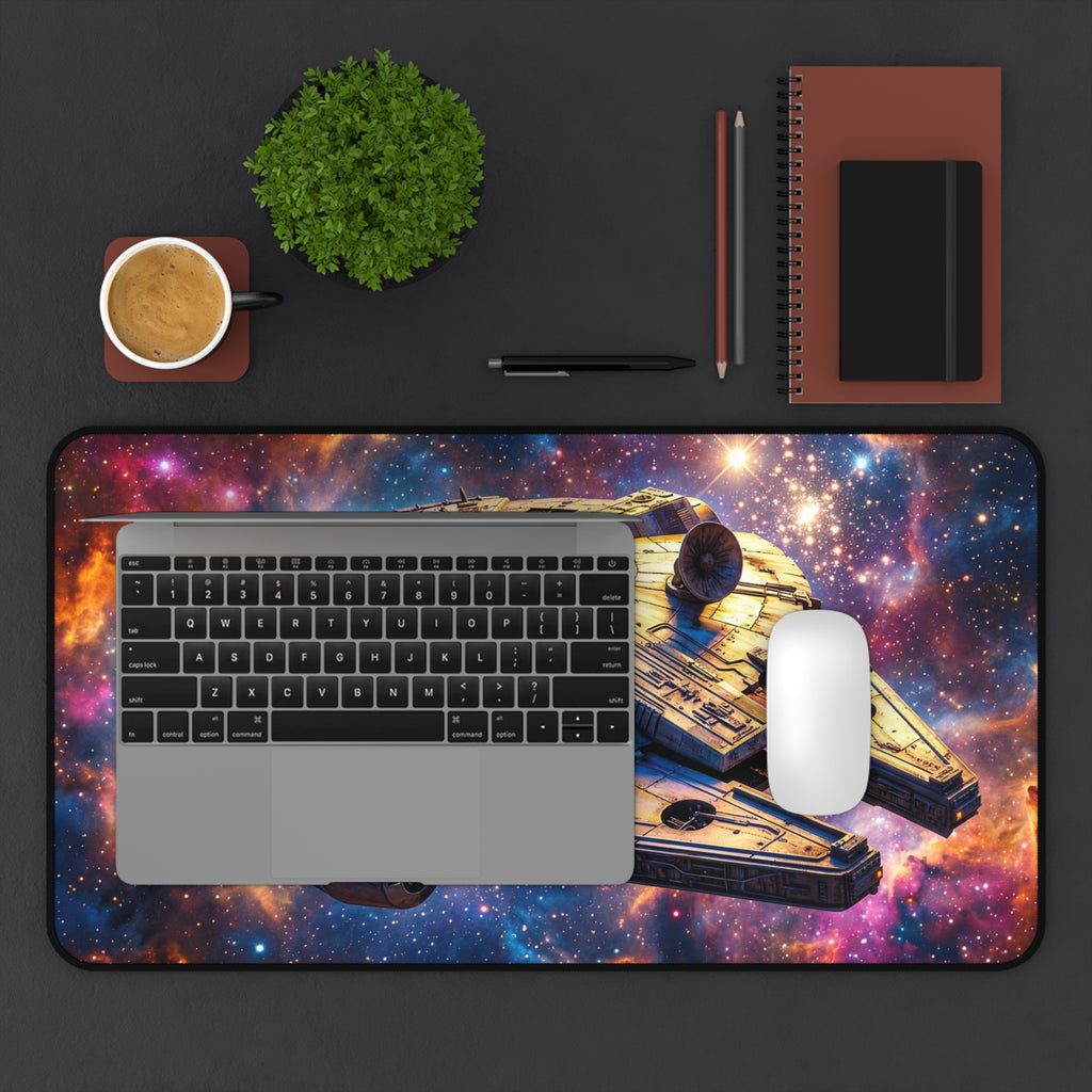 Millennium Falcon Desk Mat, Star Wars Mouse Pad with Non-Slip Base