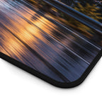 Purple Sports Car Desk Mat | Mountain Racing Style