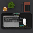 Aston Martin AMR24 Racing Desk Mat — Formula 1 Car Mouse Pad