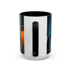 Tron Ceramic Mug. Tron Coffee Cup