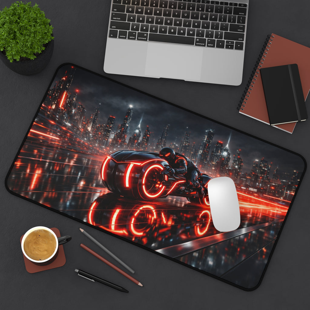 Tron Lightcycle Mouse Pad, Lightcycle Desk Mat