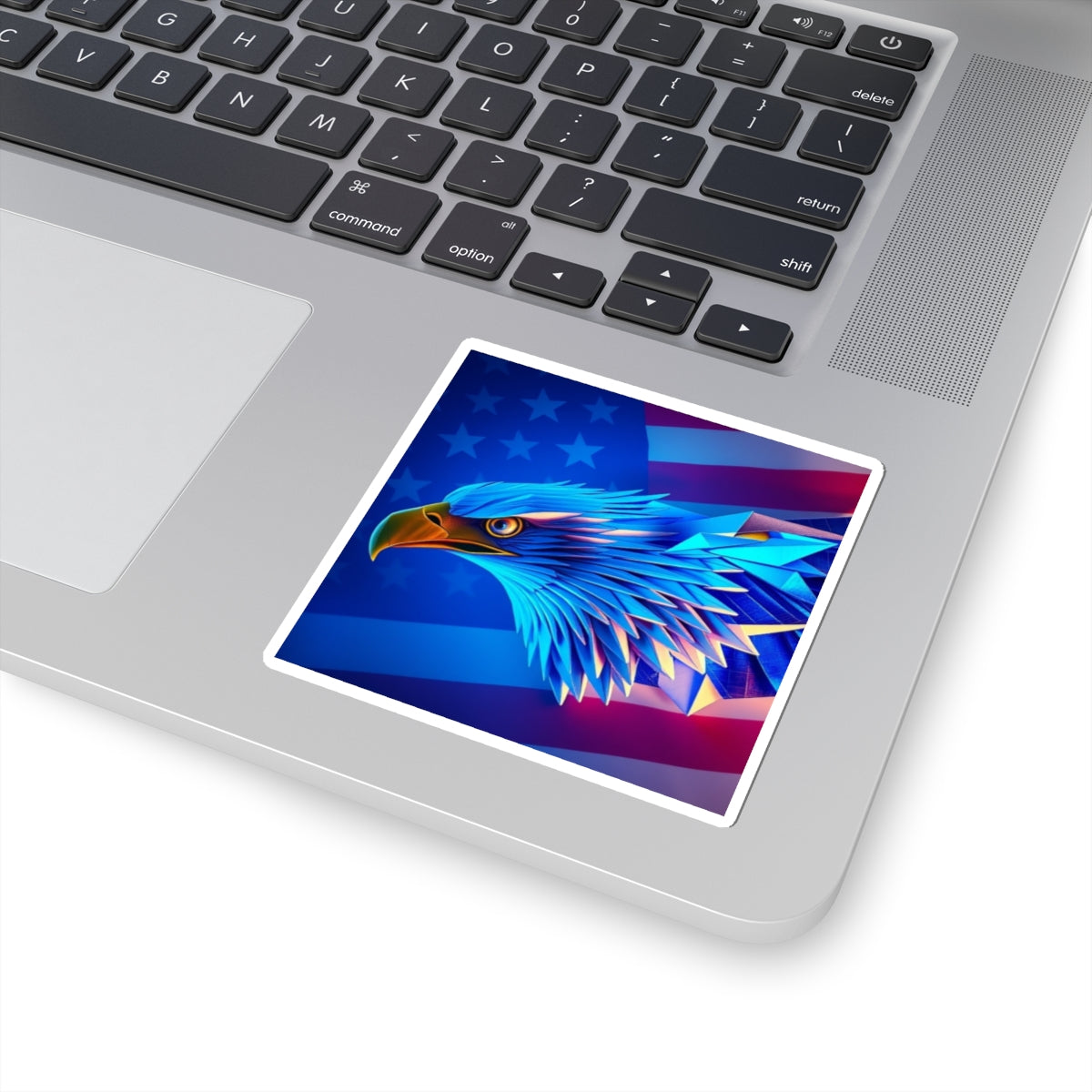 Bold Eagle Kiss-Cut Stickers | American Eagle Laptop Decor