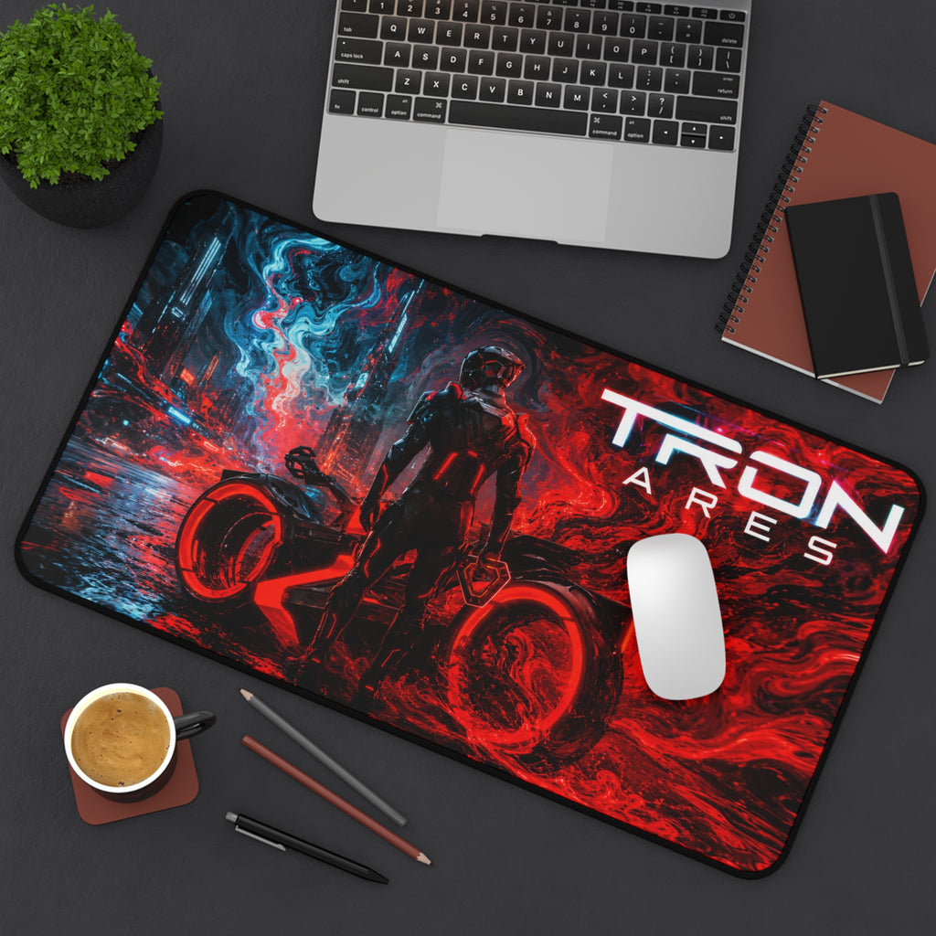 Tron Racer Desk Mat - Tron Ares-Inspired Mouse Pad