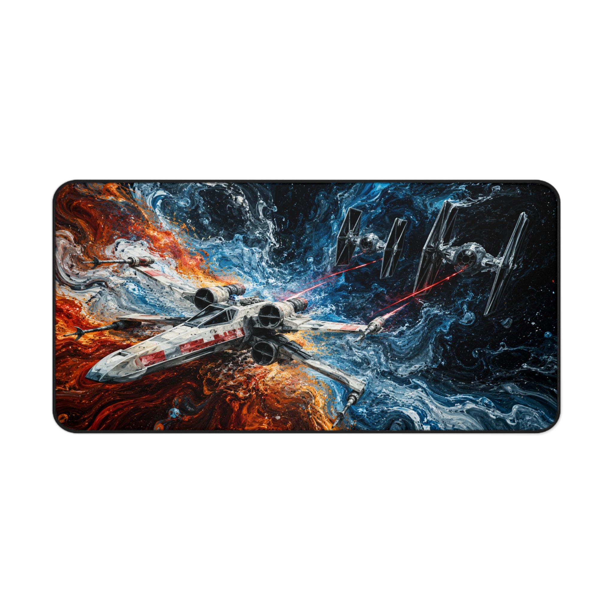 Desk Mat - Space Combat Gaming Mouse Pad