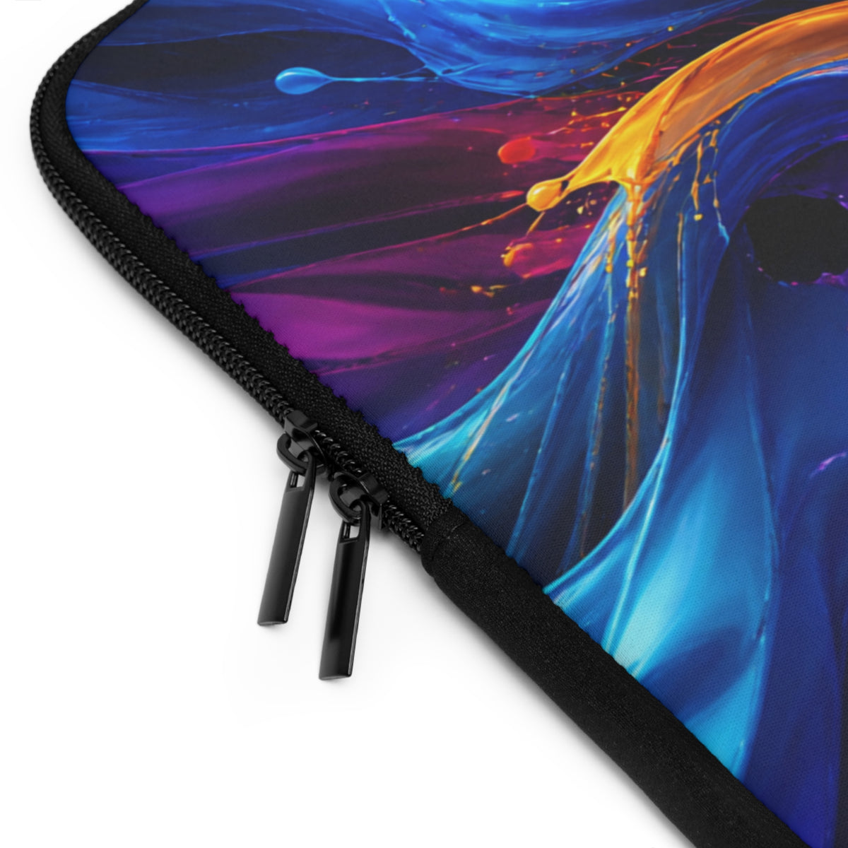 Abstract Color Burst Laptop Sleeve — Vibrant Protective Case for Tablets and Laptops