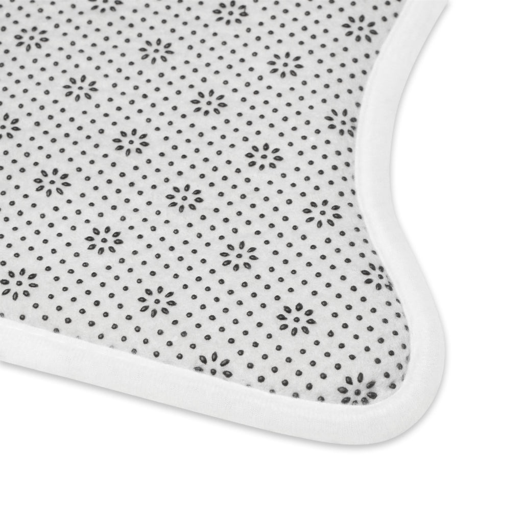 Colorful Pet Feeding Mat — Dogs, Cats & Bunny Paw Print Design
