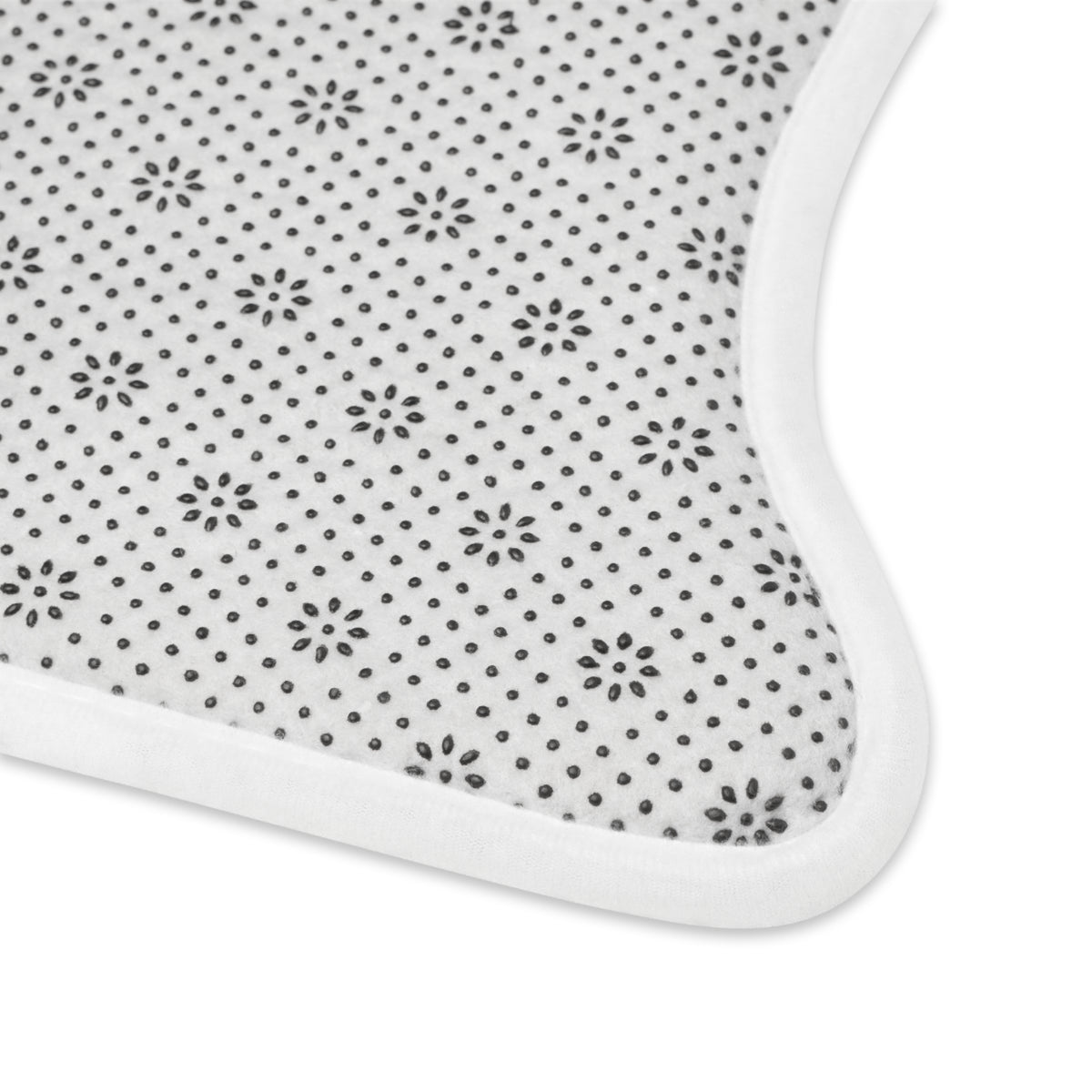 Colorful Pet Feeding Mat — Dogs, Cats & Bunny Paw Print Design
