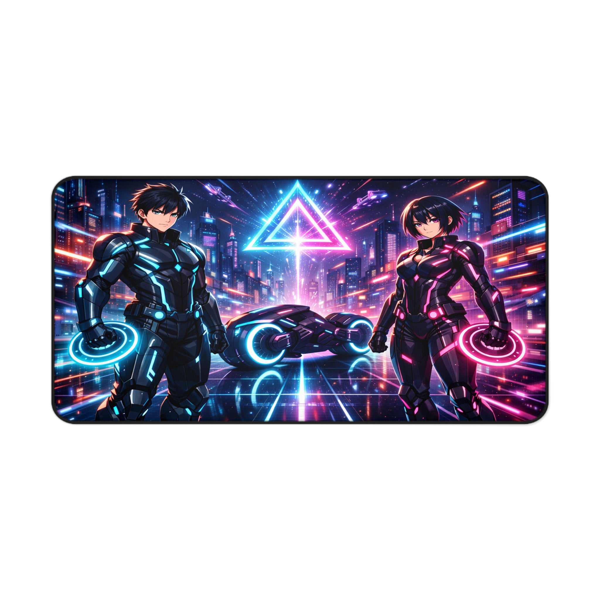 Tron Anime Desk Mat - Tron Gaming Mouse Pad