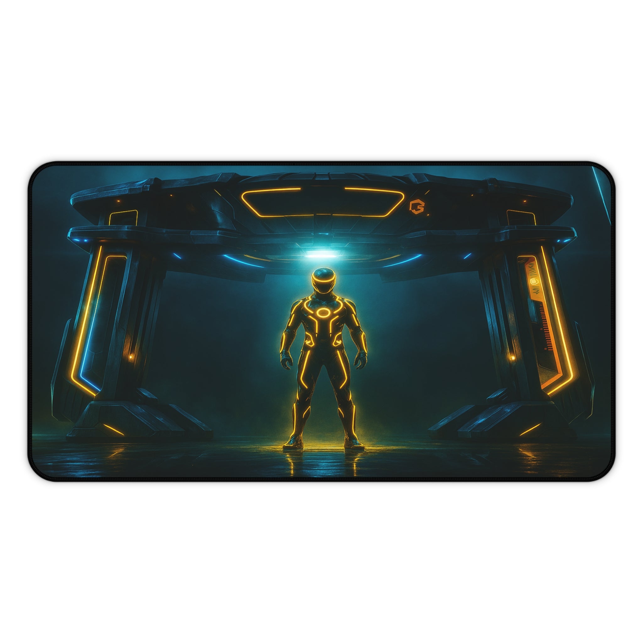 Tron Desk Mat - Tron Legacy Style - Gaming Mouse Pad