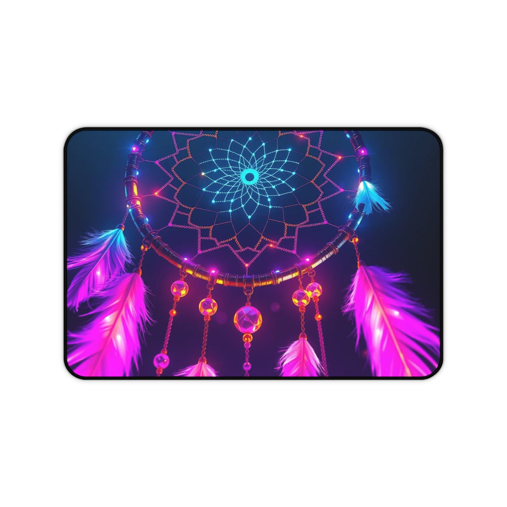 Dreamcatcher Desk Mat, Vibrant Dream Catcher Mouse Pad for Work & Creativity