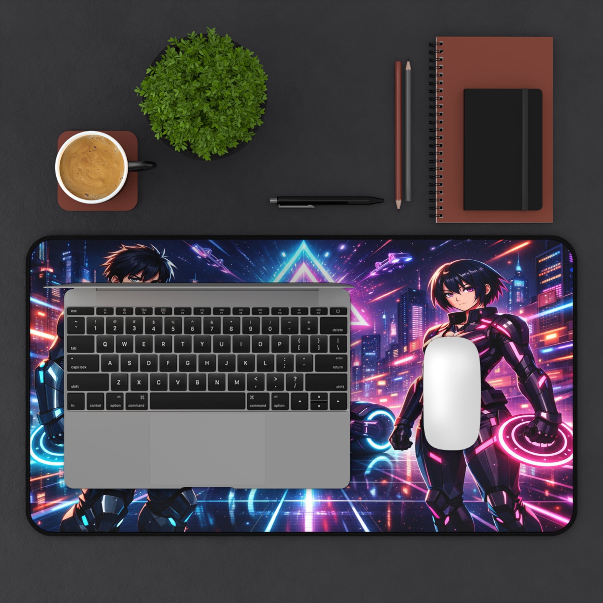 Tron Anime Desk Mat - Tron Gaming Mouse Pad