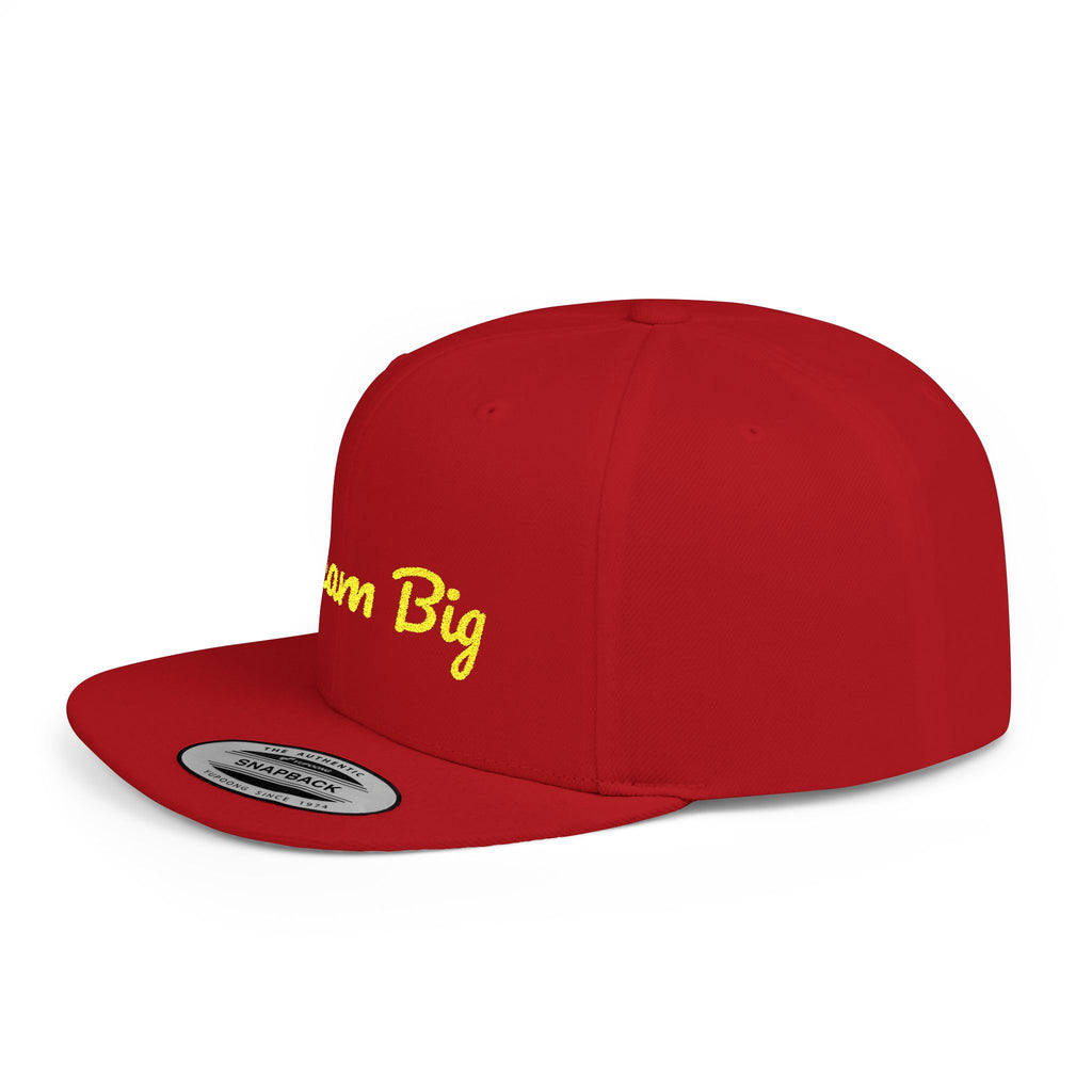 Dream Big Snapback Hat | Embroidered Cap