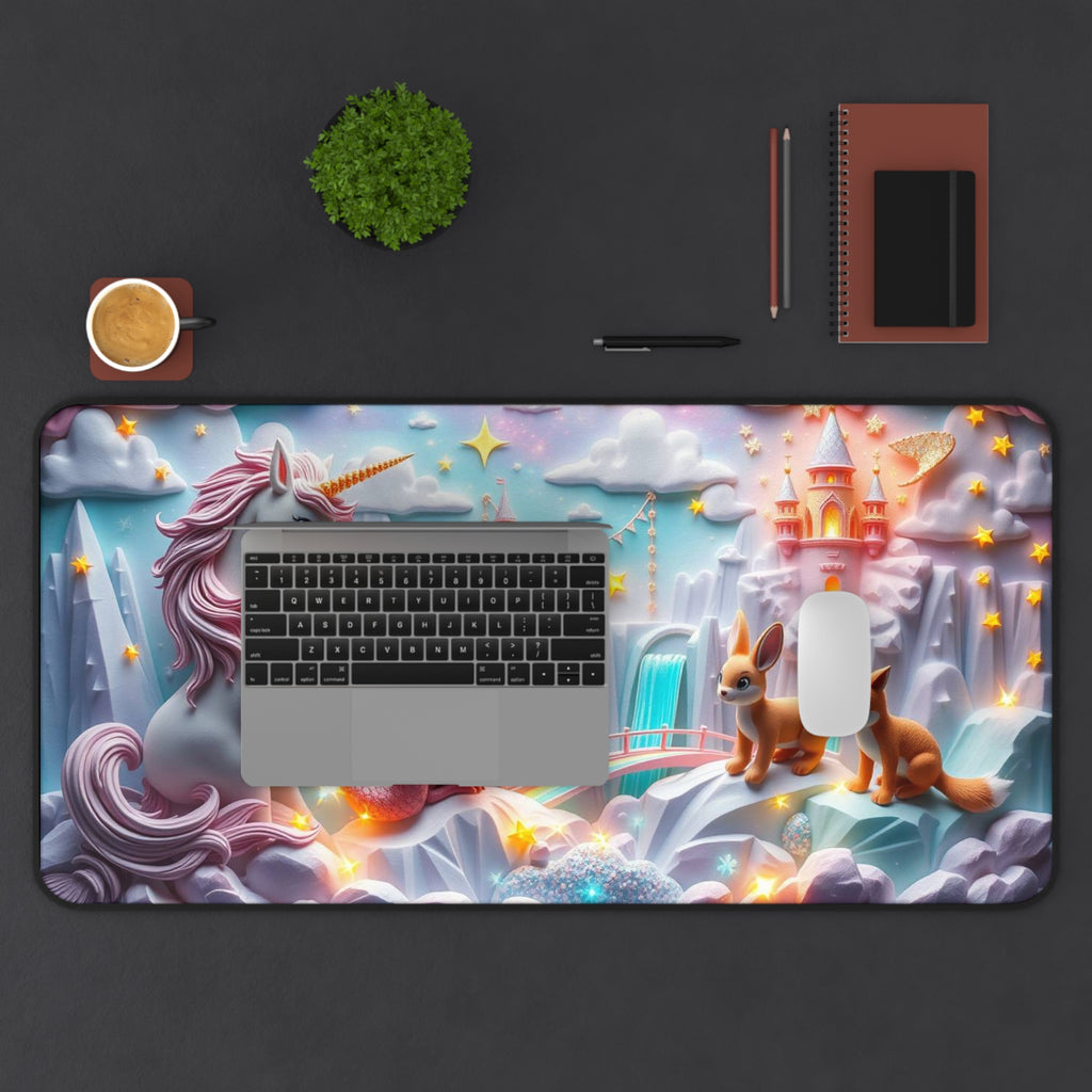 Fantasy World Desk Mat, Premium Mouse Pad for Kids