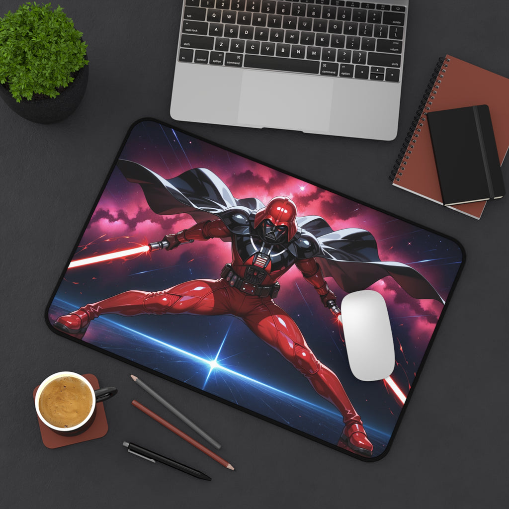 Darth Vader Anime Desk Mat, Star Wars Gaming Mouse Pad with Non-Slip Base